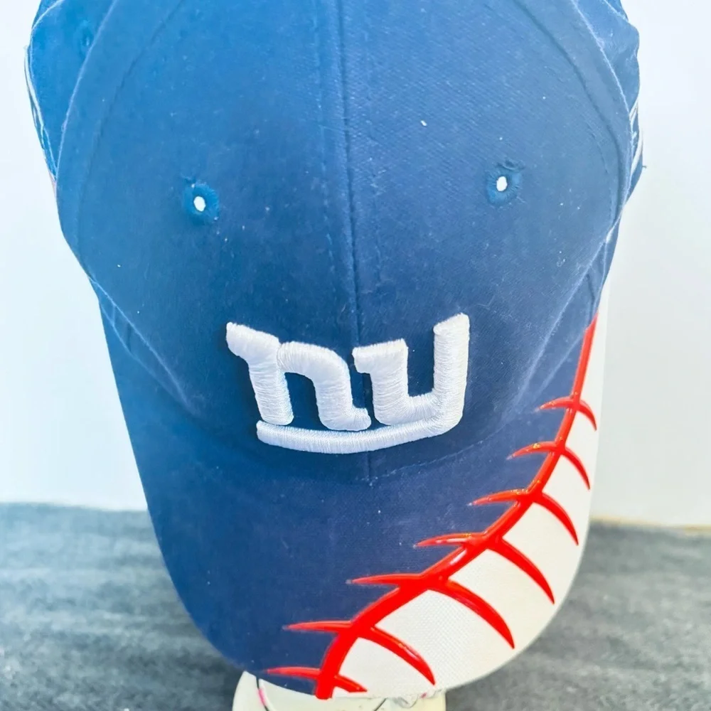 Vintage Reebok Pro NFL Line NY New York Giants FDNY Adjustable Baseball Cap Hat